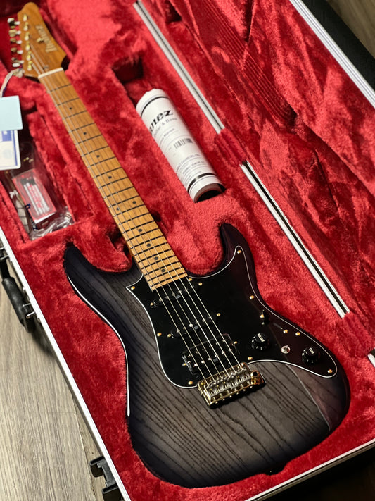 Ibanez Prestige AZ2204AG-TGB w/Case in Transparent Gray Burst F2531246