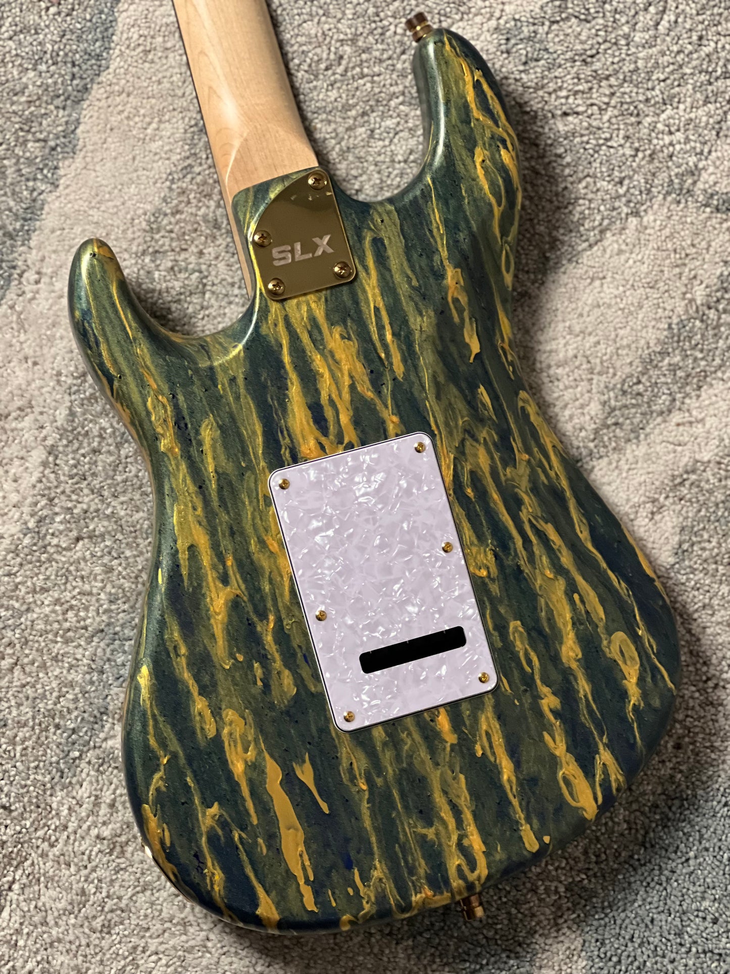 SLX X Dhatarattha Custom DST in Malibu Shmear with Rosewood FB