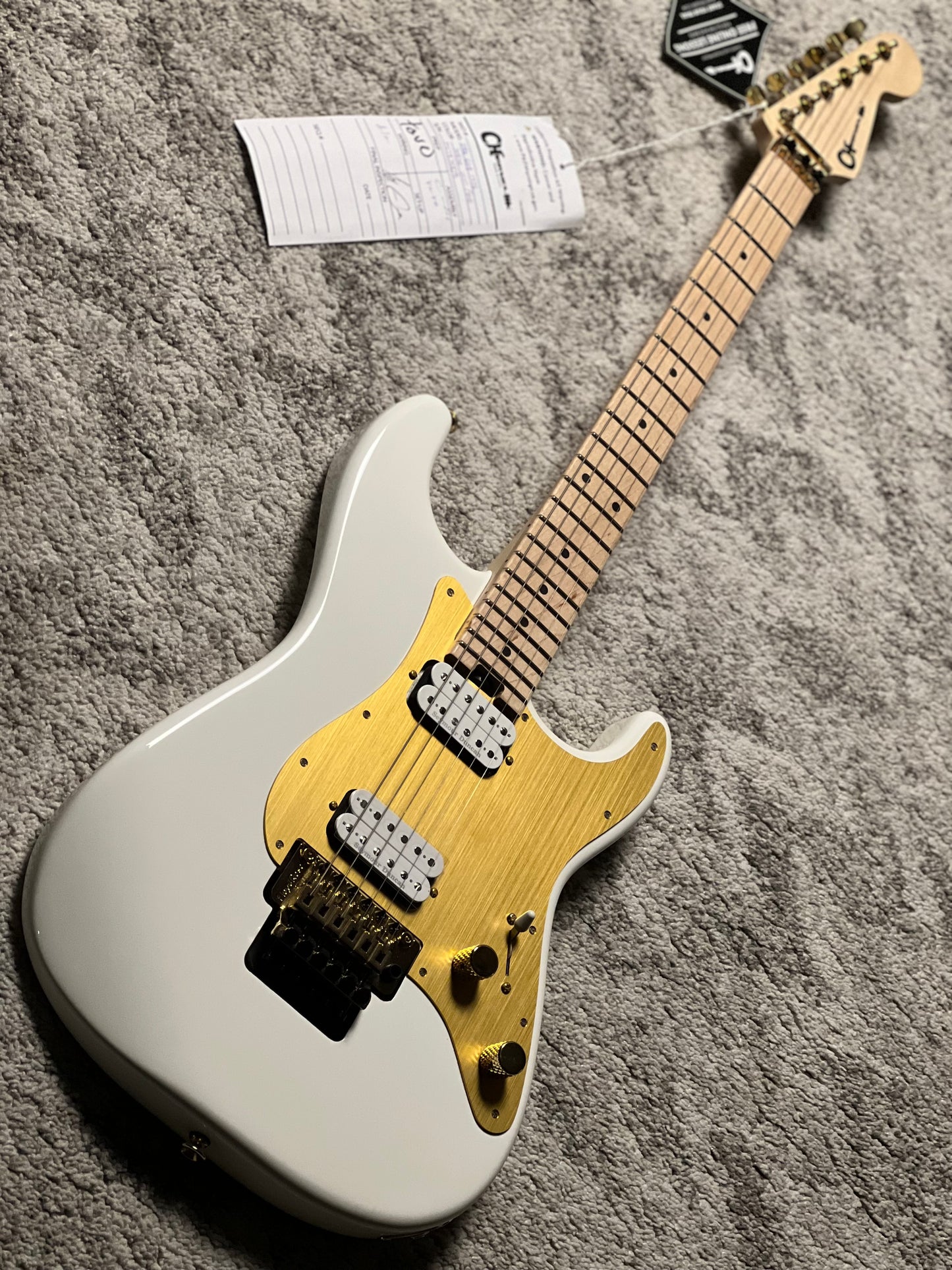 Charvel Pro-Mod So-Cal Style 1 HH FR with Maple FB in Snow White MC243008