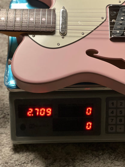 Fender MIJ Limited Kusumi Color Telecaster Thinline with RW FB In Kusumi Pink JD24020695