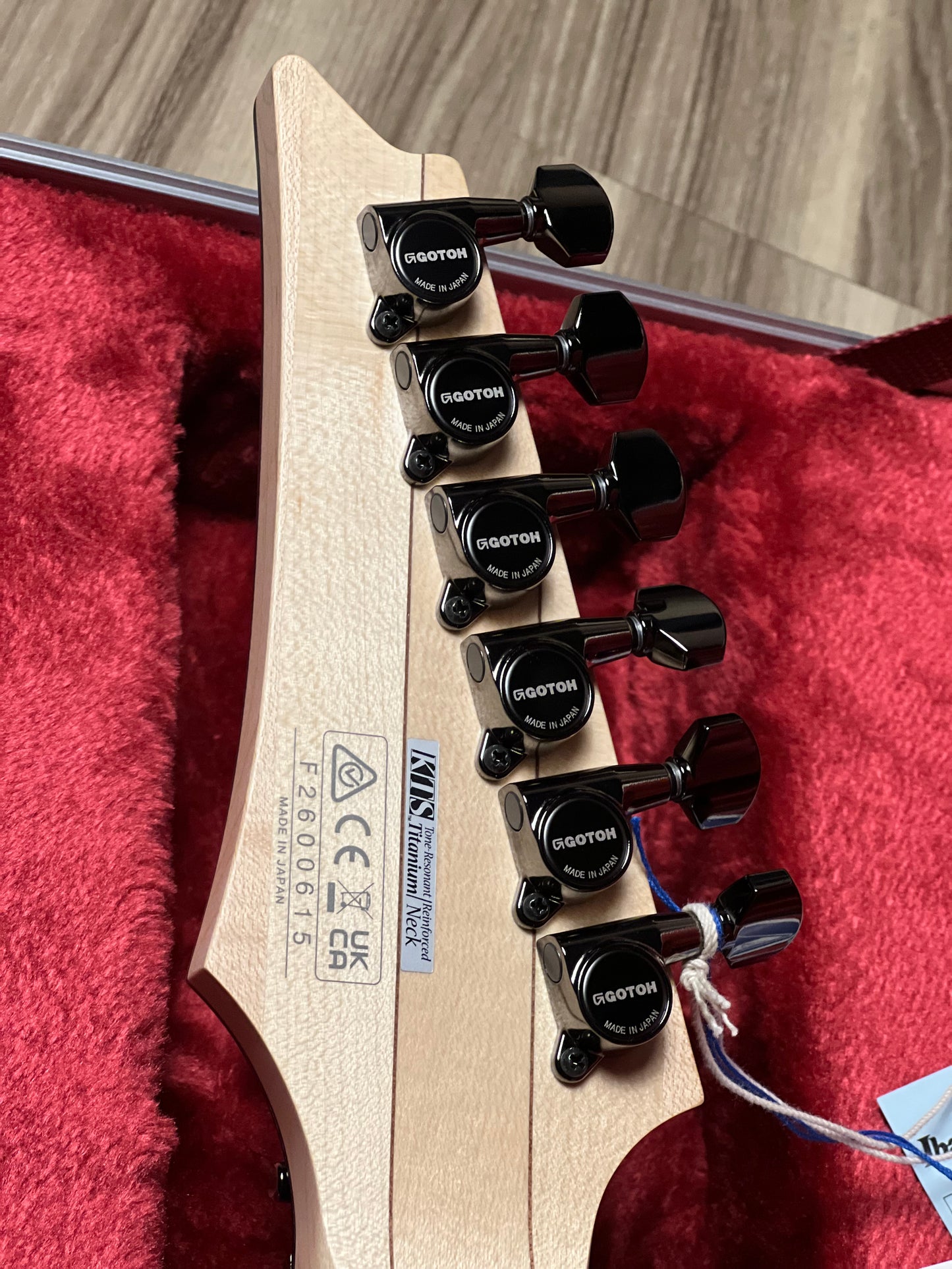 Ibanez S6670SK-STB with Case in Sunset Burst F2600615