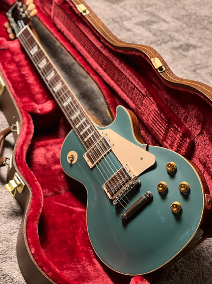 Gibson LP Standard 50s Plain Top in Inverness Green with Case 229830035