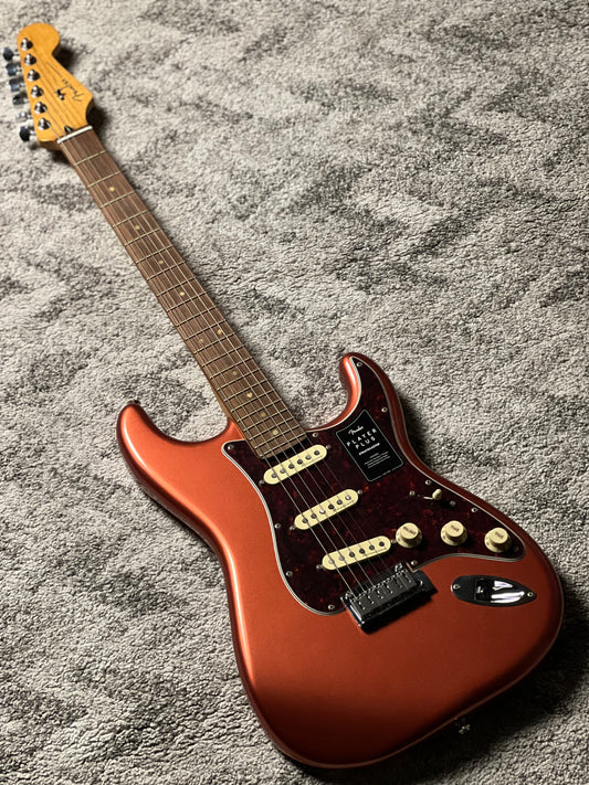 Fender Player Plus Stratocaster - Aged Candy Apple Red with Pau Ferro Fingerboard