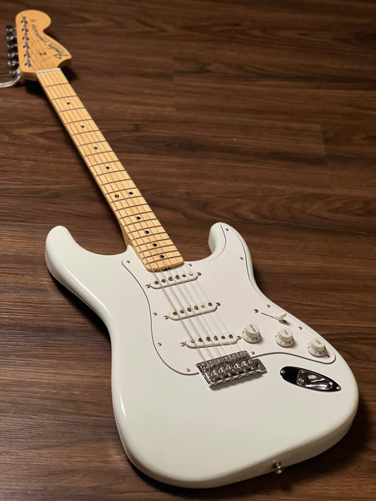 Fender FSR Collection Traditional Late 60s Stratocaster with Maple FB in Olympic White JD24025840
