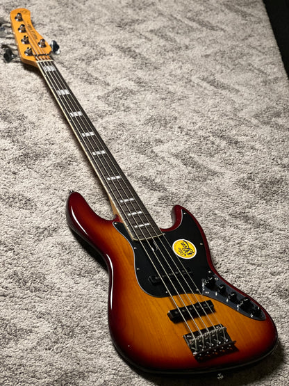Sire Marcus Miller Bass V7 ALDER-5 String 2nd Generation in Tobacco Sunburst