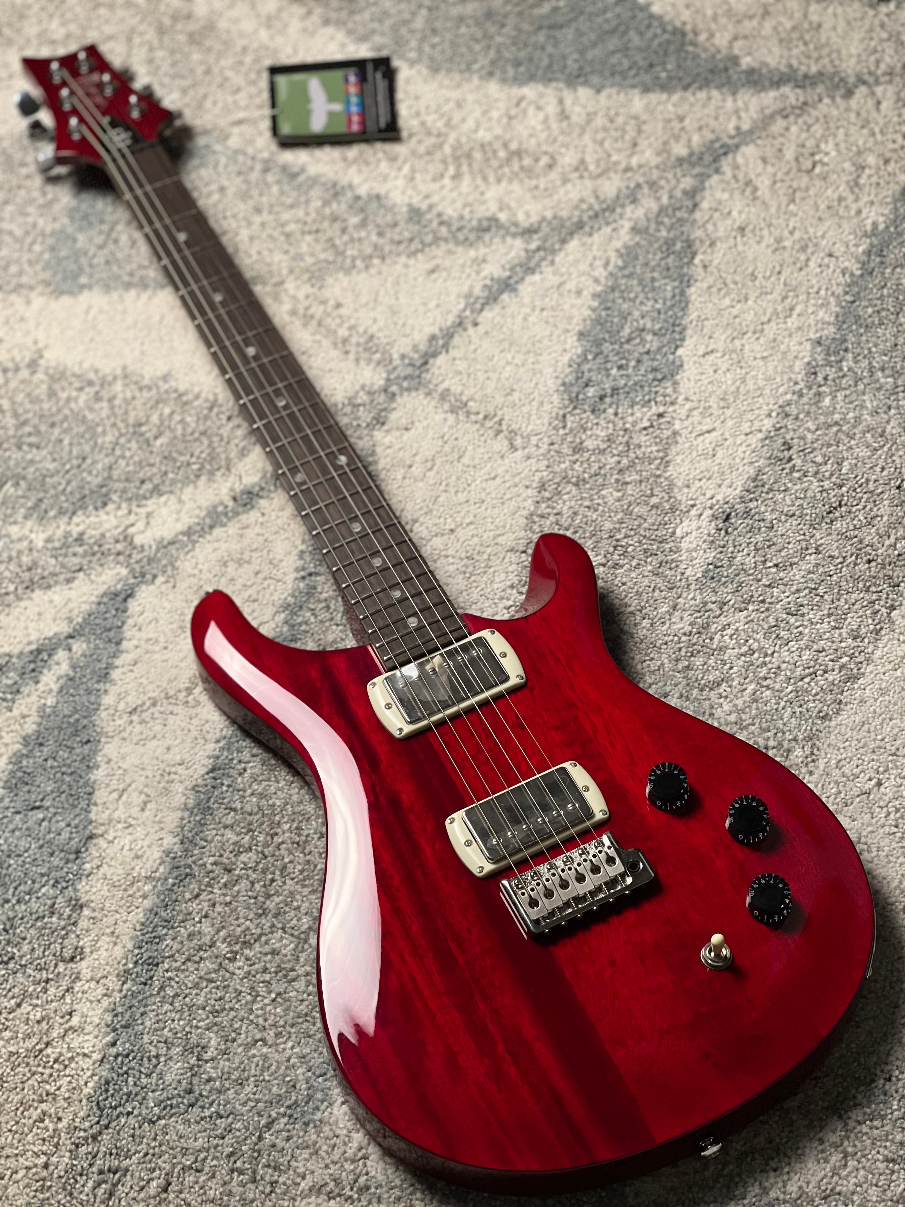 PRS SE DGT David Grissom Standard in Vintage Cherry – nafiriguitar.com