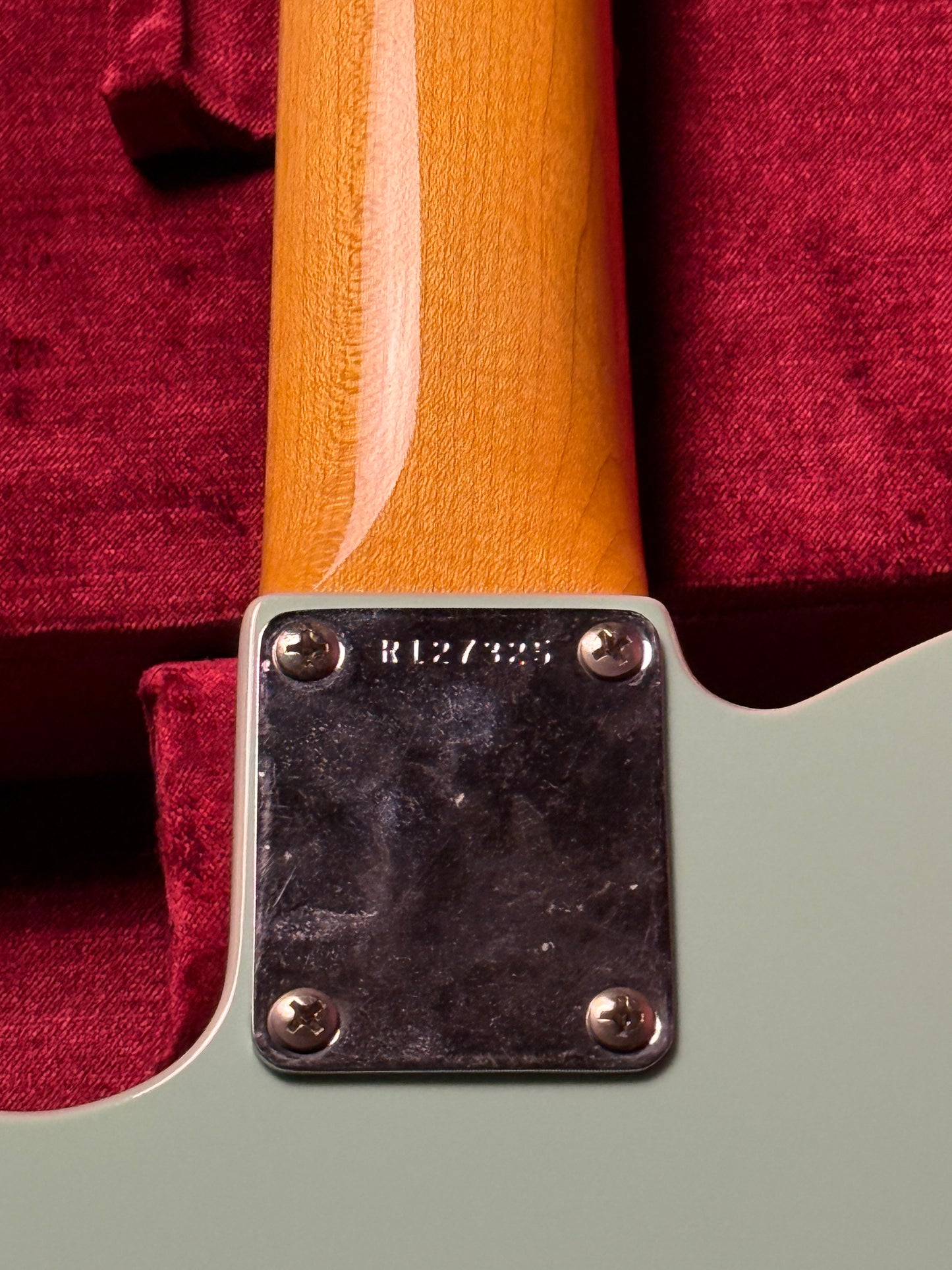 Fender Custom Shop 59 Vintage Custom Telecaster in Aged Surf Green R127325