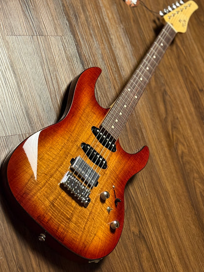 Fujigen FGN Odyssey Series J Standard JOS2-DU-EW2-R/KNB in Koa Natural Burst B240268
