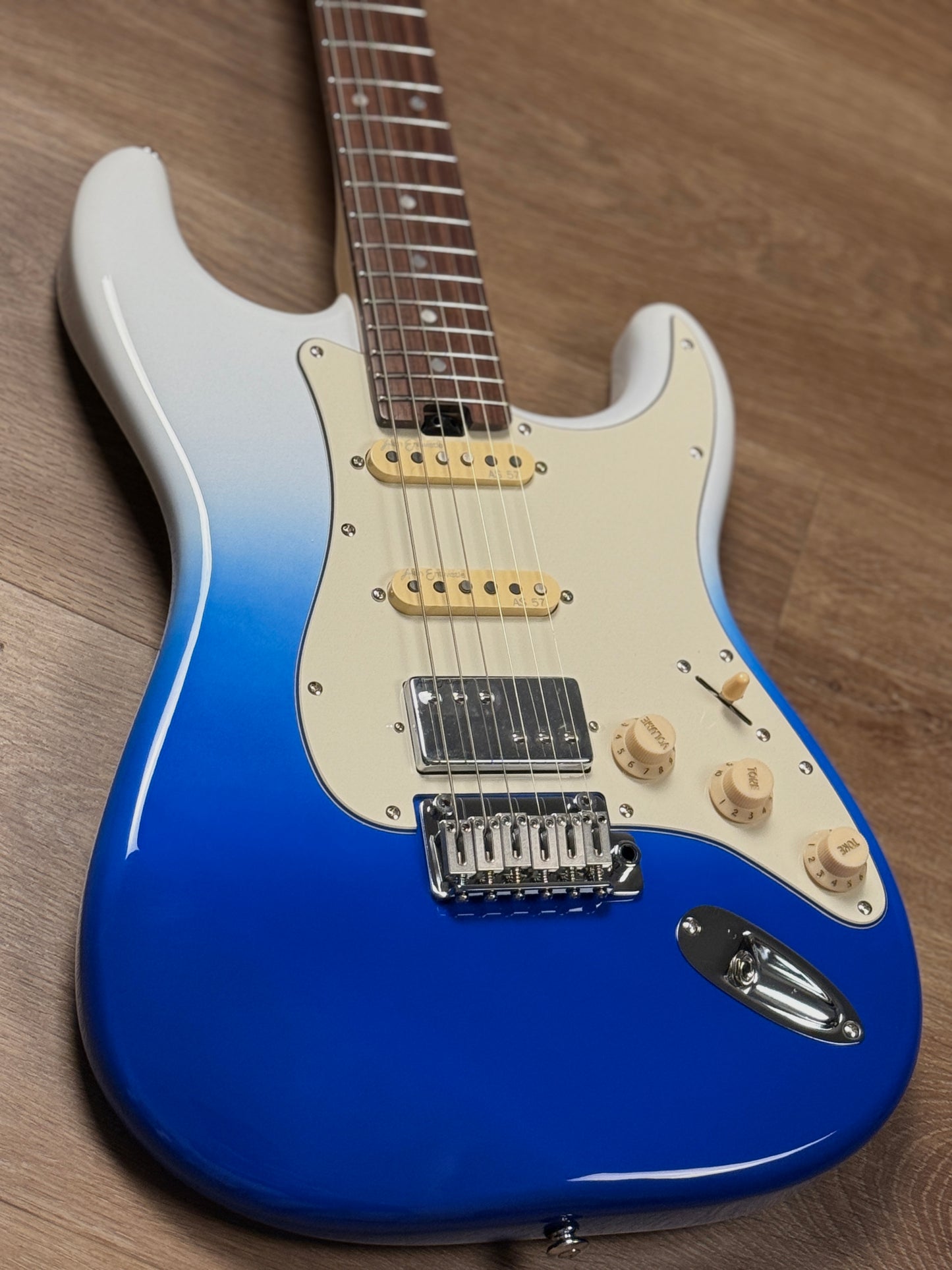 Soloking MS-1 Artisan with Rosewood FB in Belair Blue JESCAR