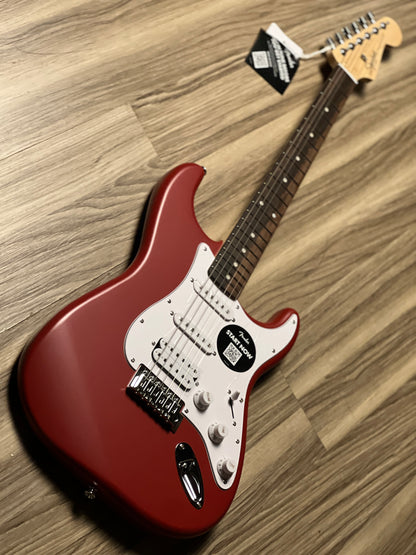 Squier Debut Series Stratocaster HSS with Laurel FB in Dakota Red