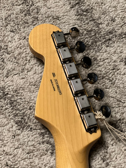Fender Japan Traditional II 60s Stratocaster with RW FB in Aged Sherwood Green Metallic JD23002593