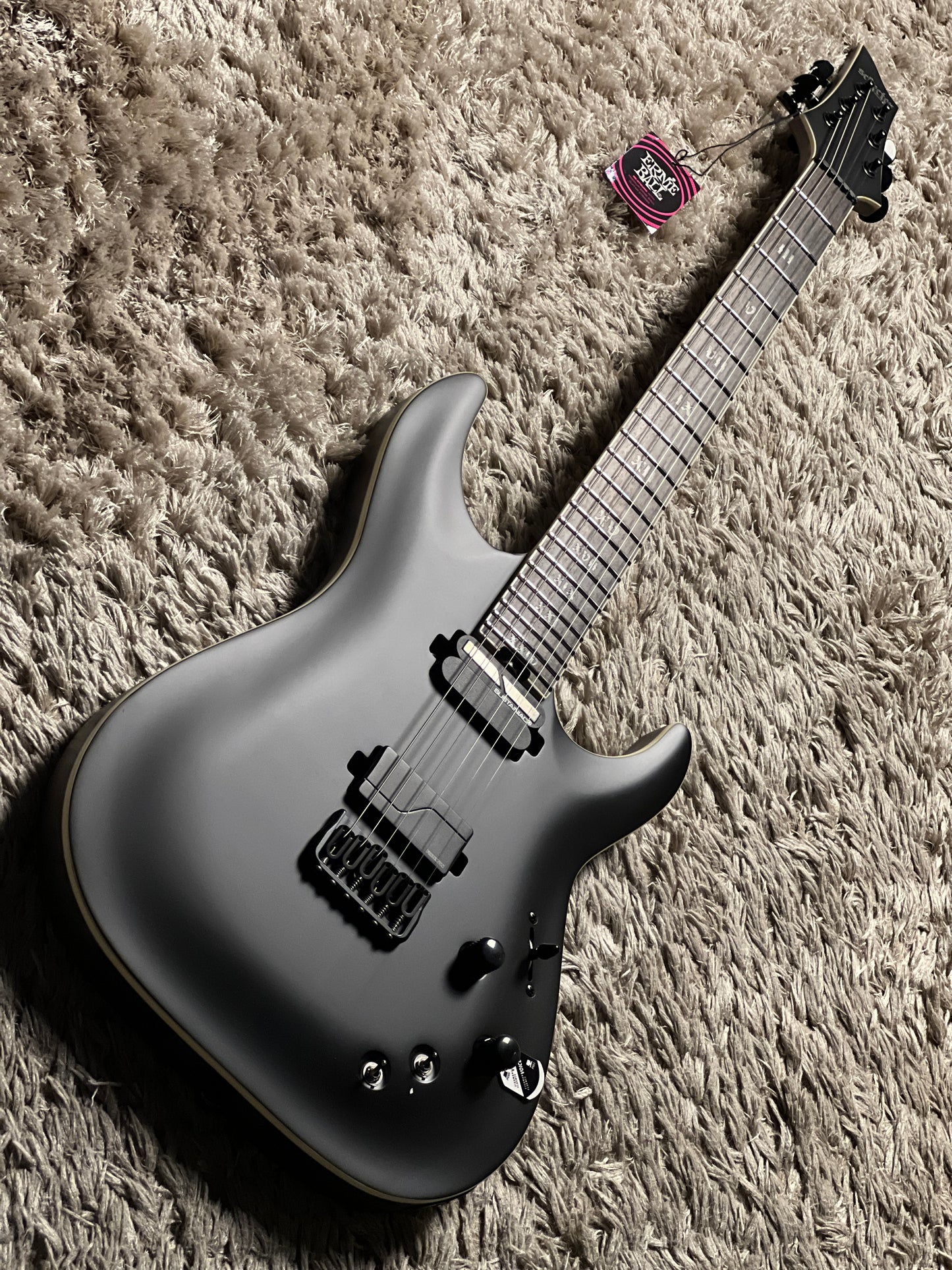 Schecter C-1 HT S SLS Evil Twin in Satin Black