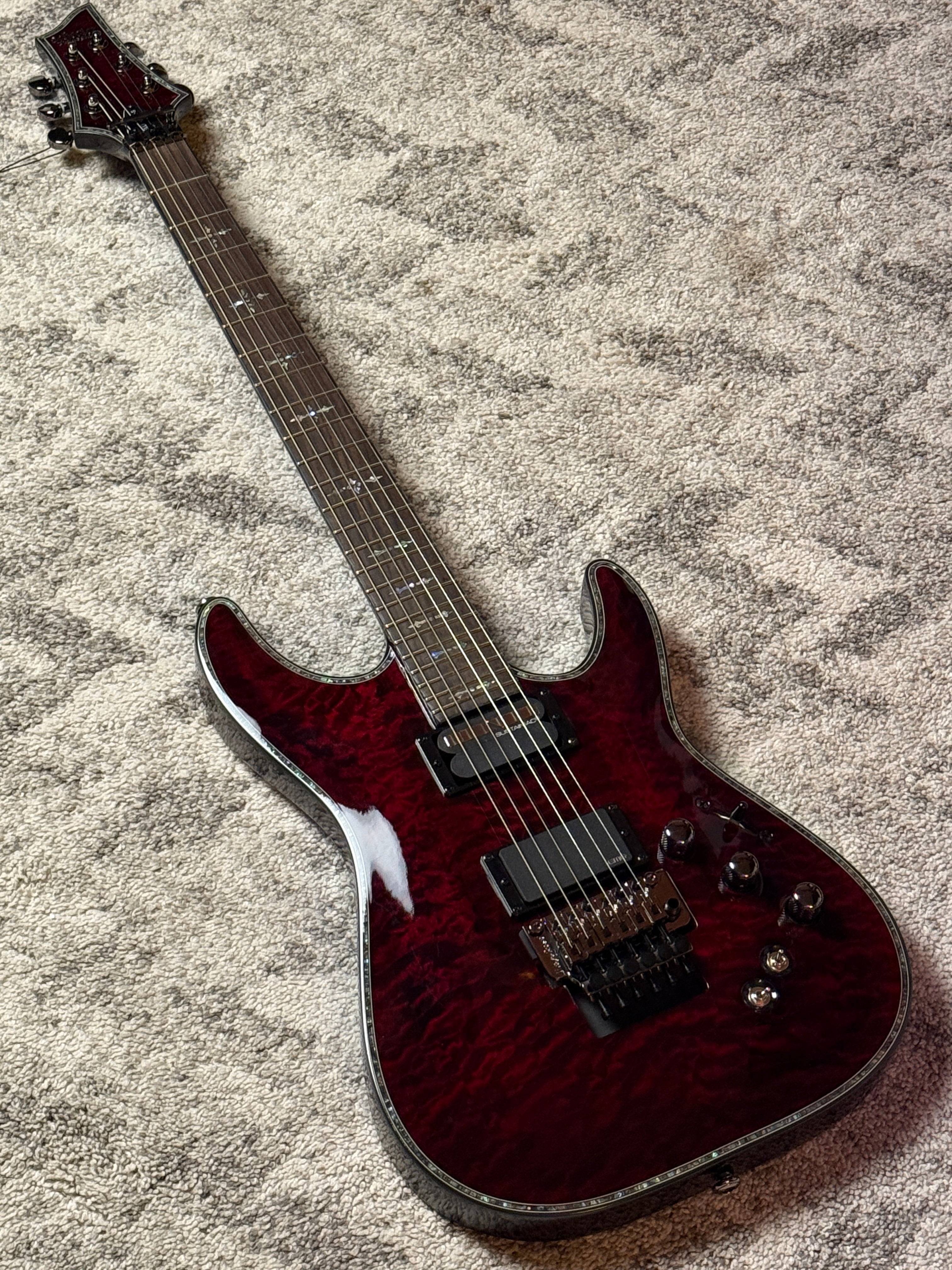 Schecter Hellraiser C-1 FR S BCH in Black Cherry W24111563
