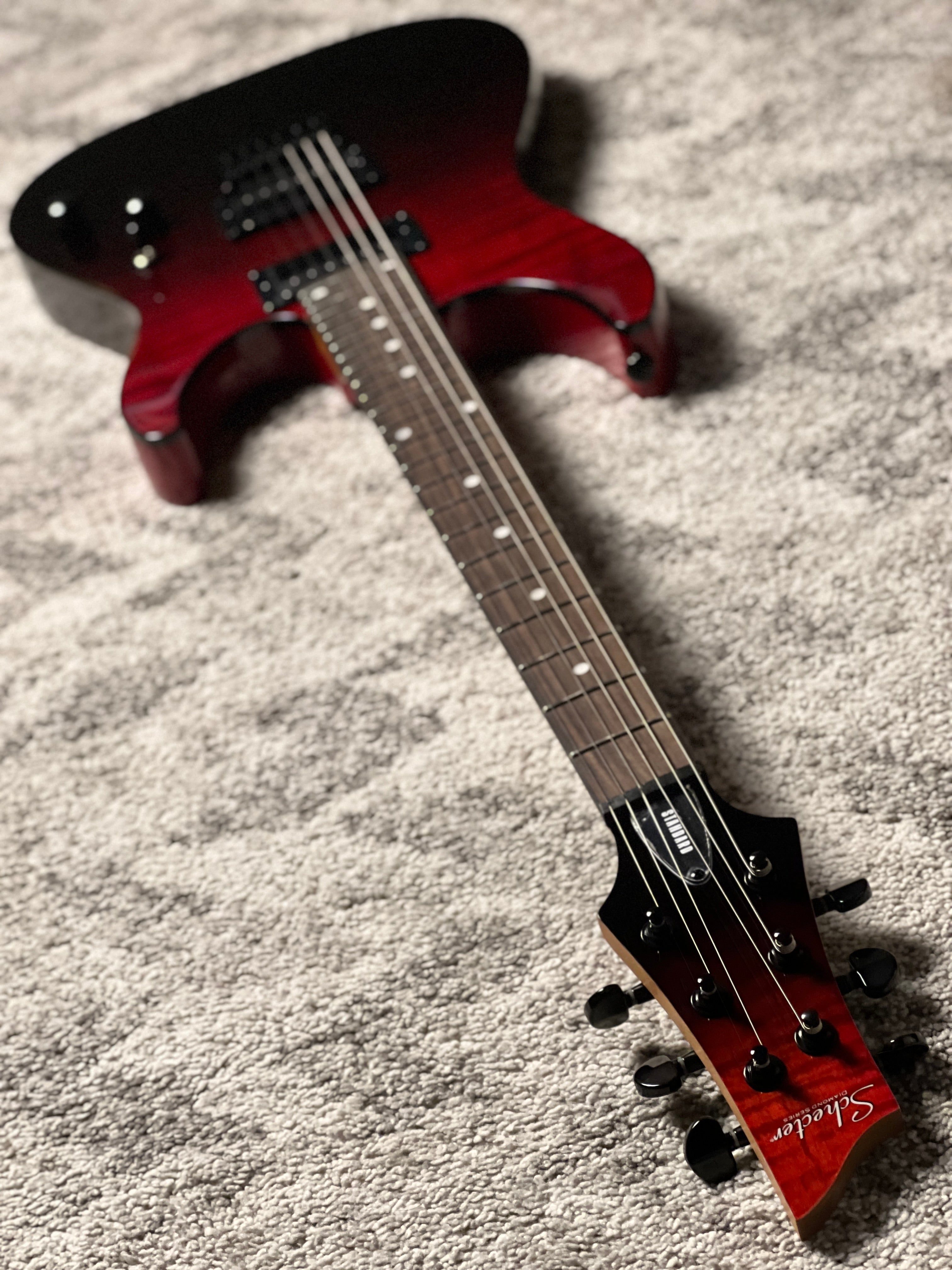 Schecter C-1 Standard in Blood Burst – nafiriguitar.com