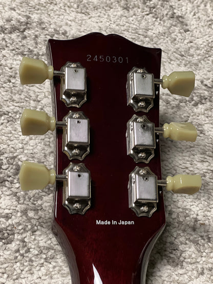 Tokai Love Rock LS-148F BS Vintage Series Japan in Brown Sunburst 2450301