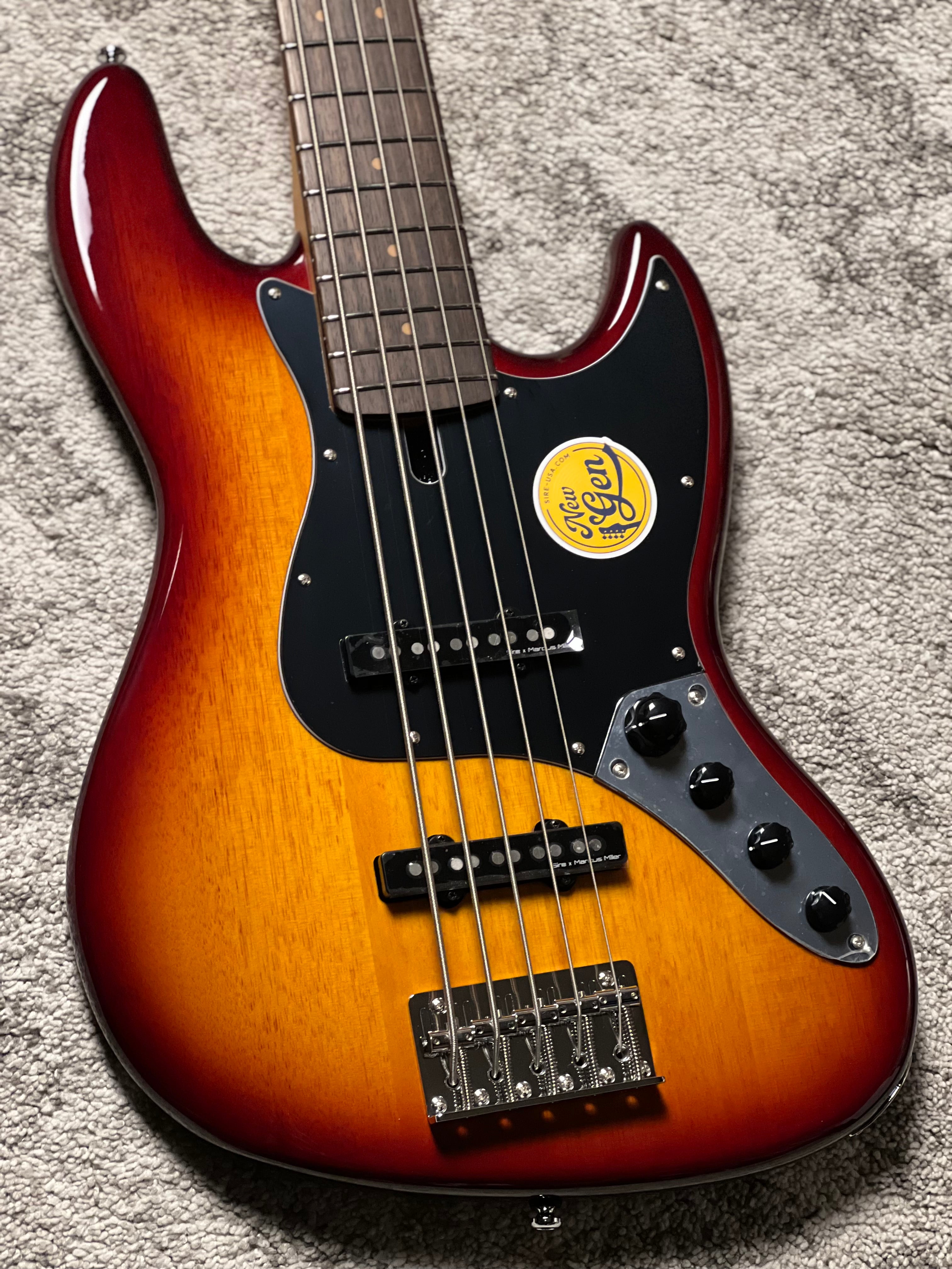 Sire Marcus Miller Bass V3-5 St New Gen in Tobacco Sunburst
