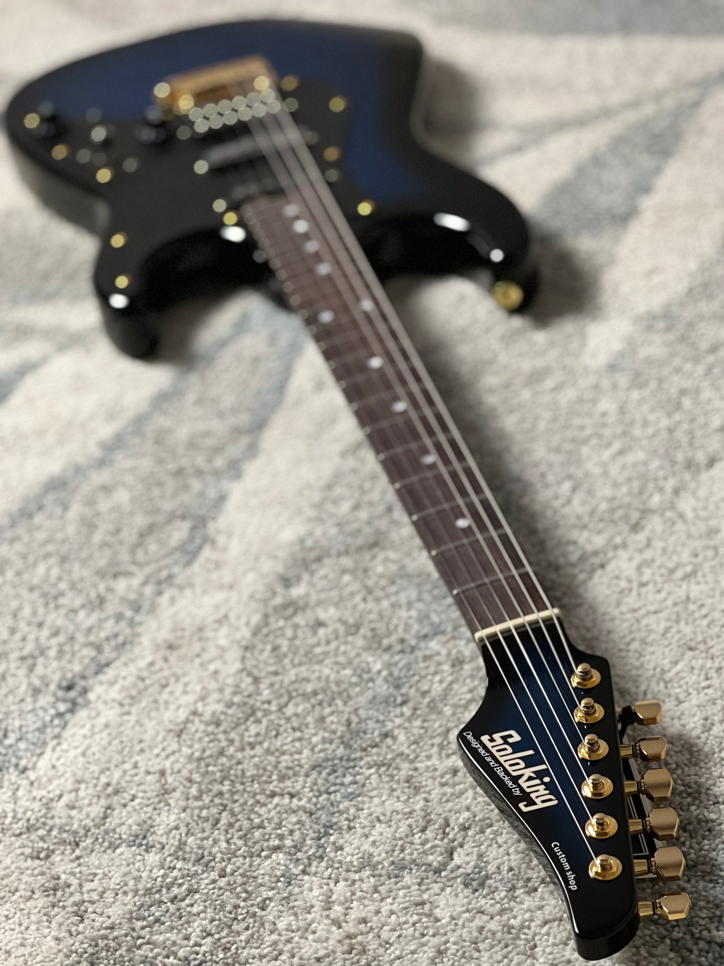 Soloking MS-2 Special Elite in Glitter Storm Blue Limited Edition
