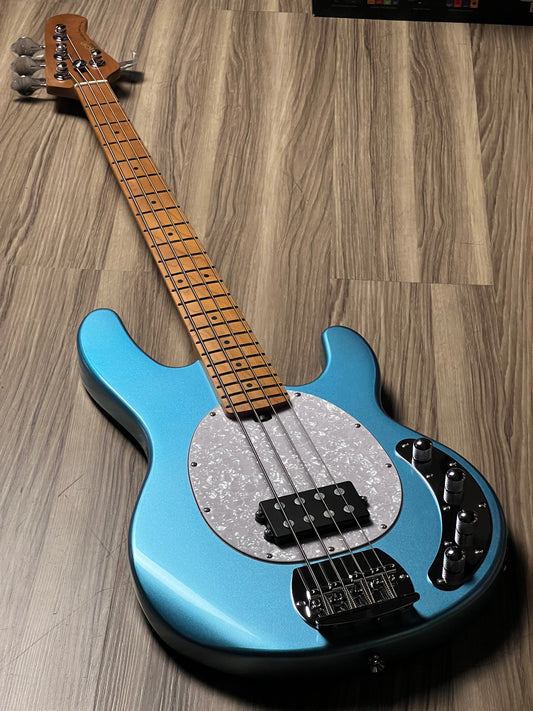 SQOE SBMS200 MBL 4 String Bass in Metallic Blue