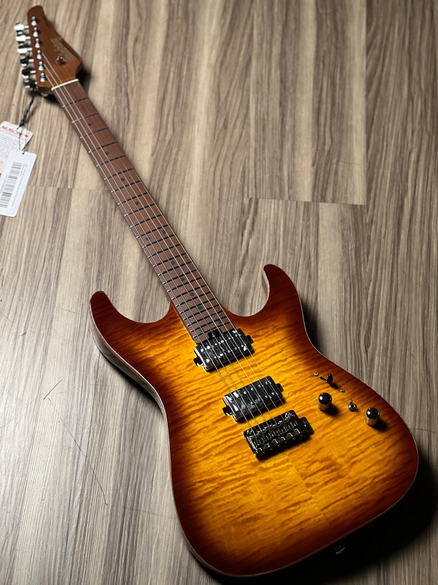 Soloking MS-1 Custom 24 HH MKII Stratocaster in Bengal Burst