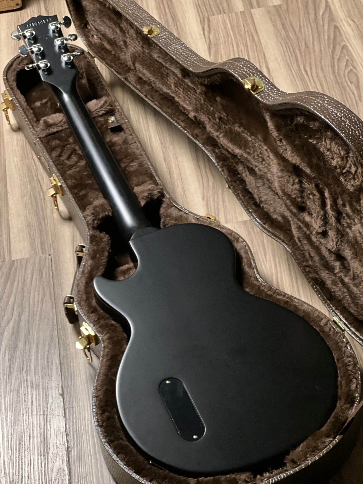Gibson Les Paul Junior Charlie Starr Ebony Satin w/Case 224040192
