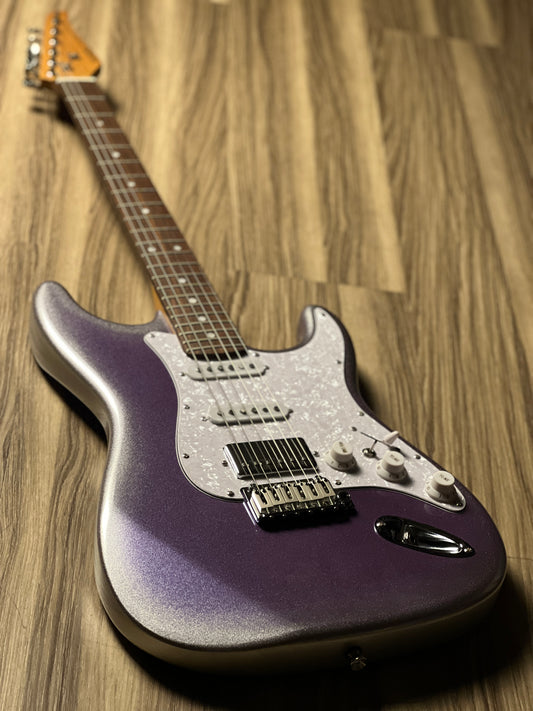 SQOE SEST700 HSS Roasted Maple Series in Lavender Silverburst Limited Edition