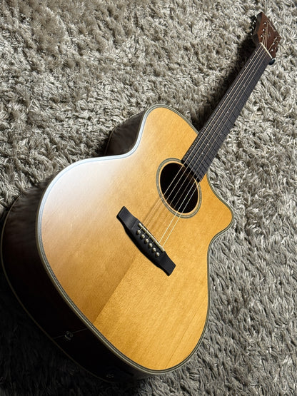 Cort Essence ES-GA4-NSG Acoustic Guitar, Natural Semi Gloss