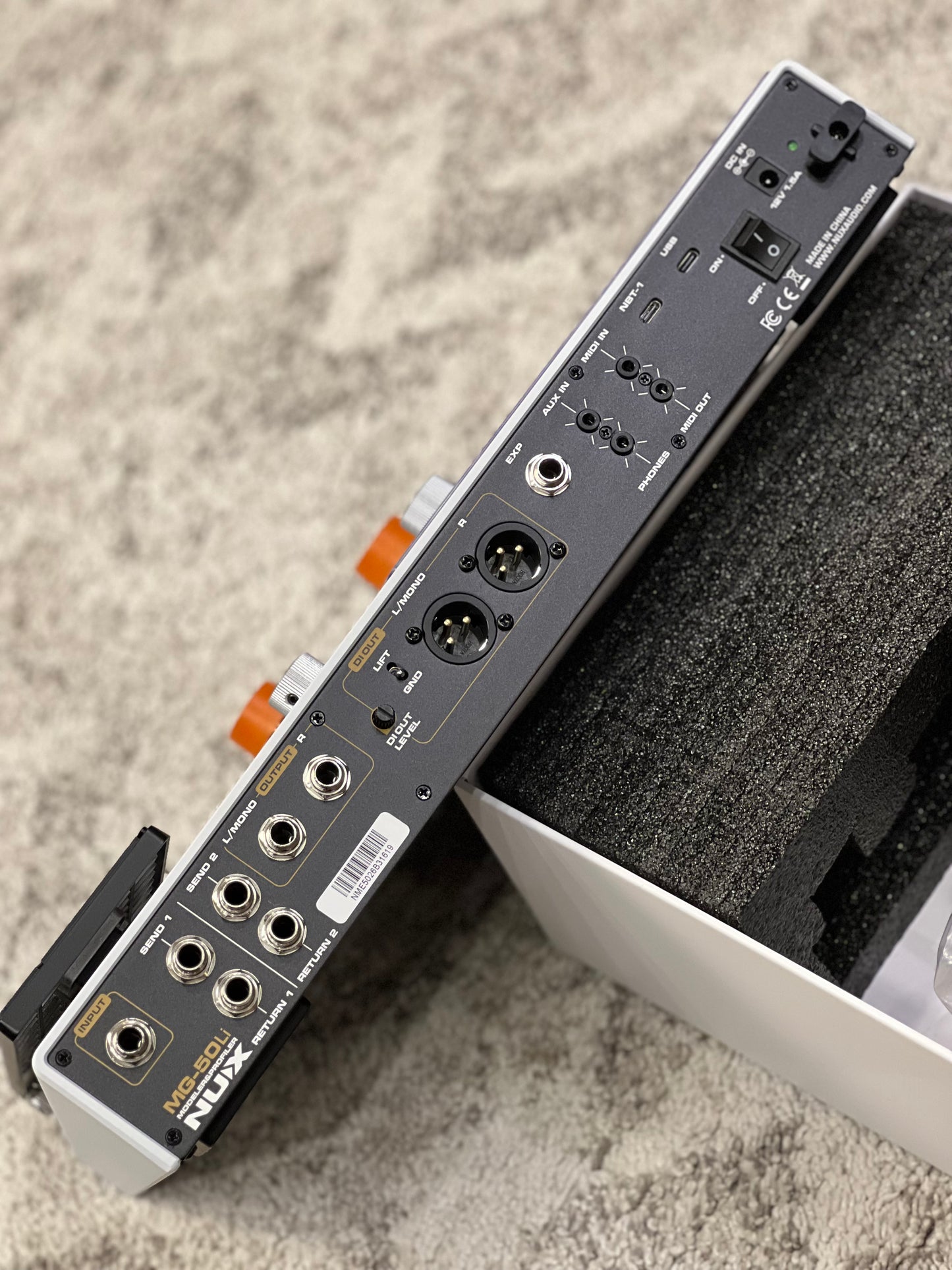 NUX MG-50Li Amp Modeler and Guitar Effects Processor
