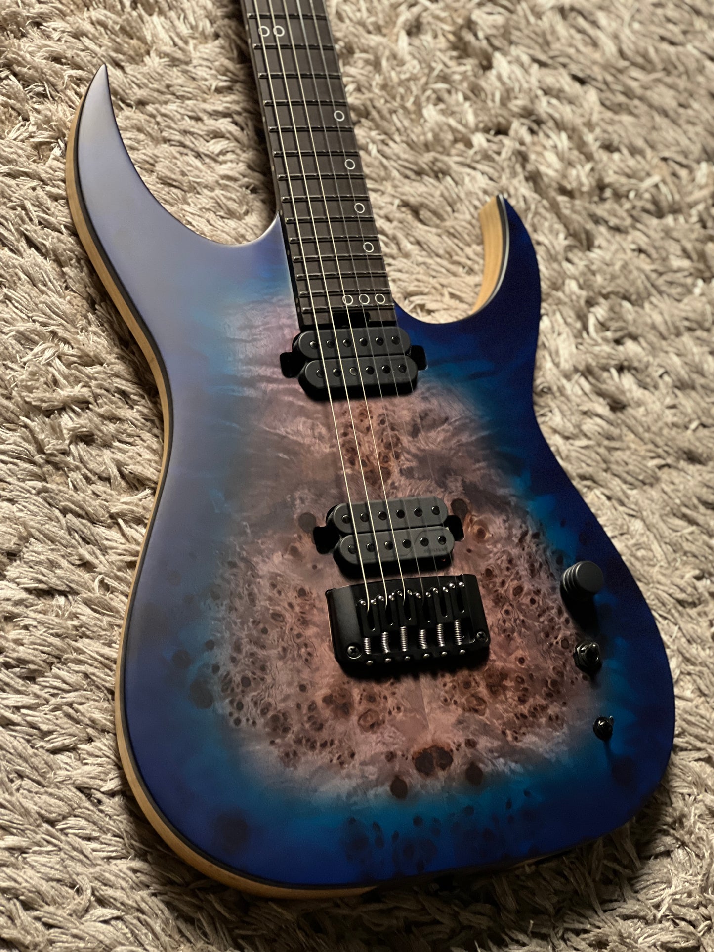 Schecter Keith Merrow KM-6 MK-III Artist in Blue Crimson