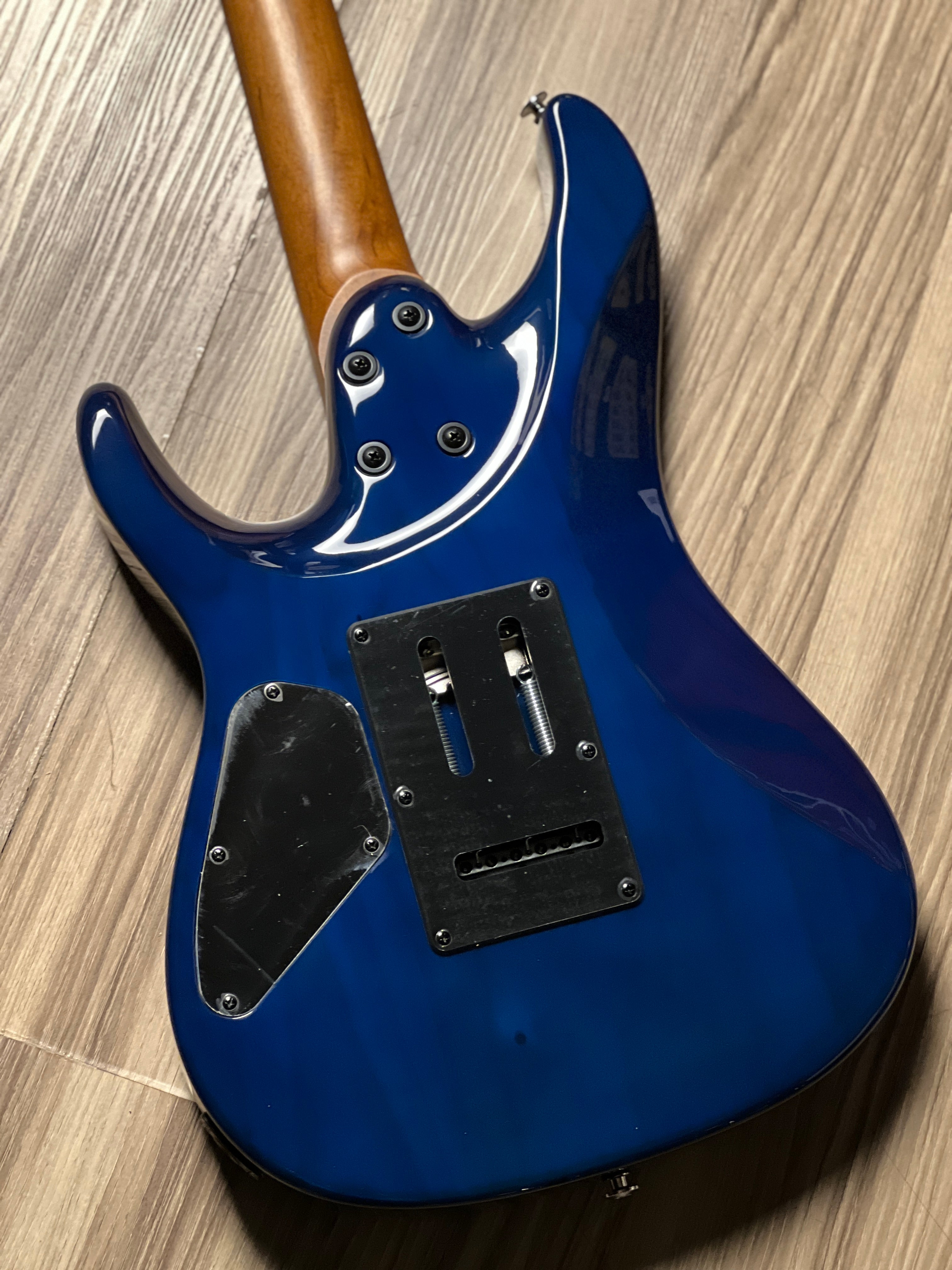 Ibanez AZ24S1F-TXB in Transparent Turquoise Burst – nafiriguitar.com