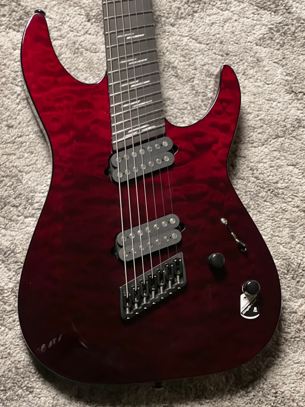 Schecter Reaper 7 Elite MS BB - Blood Burst