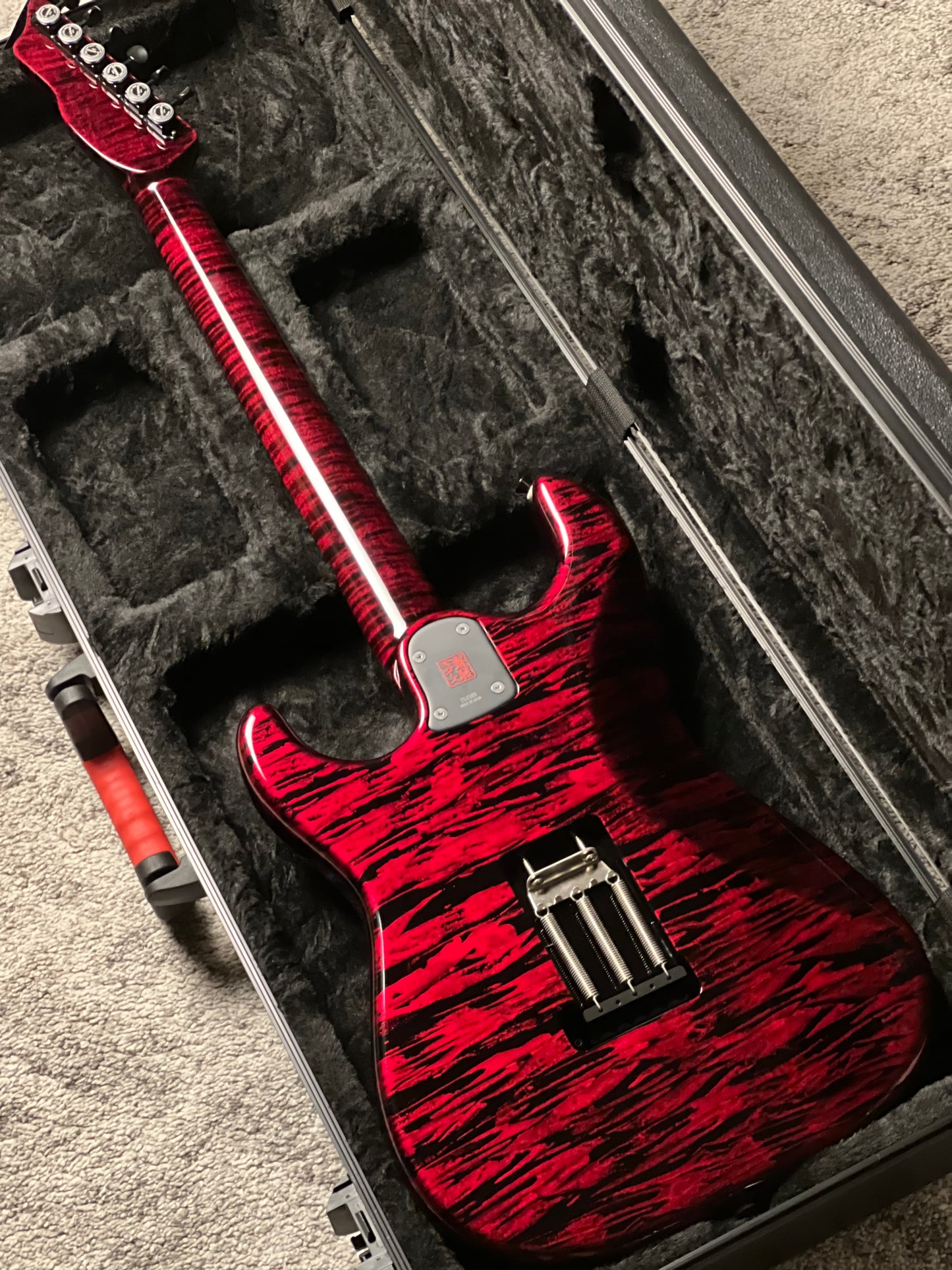 Saito S-622CS BEYOND SSH in Aka Oni with Hardshell Case 253389