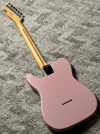 Fender MIJ Limited Kusumi Color Telecaster Thinline with RW FB In Kusumi Pink JD24020695