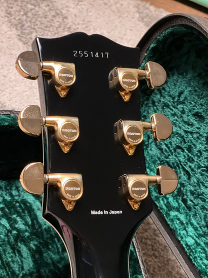 Tokai Love Rock Japan LC-201S-3PU-B7G BB in Black Custom Shop Series 2551417