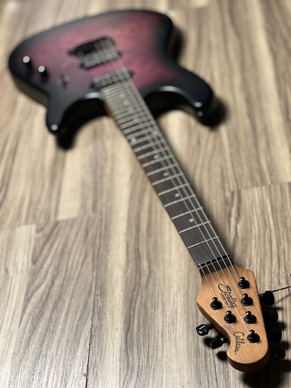 Sterling by Music Man Jason Richardson Cutlass Signature in Cosmic Purple Burst Satin
