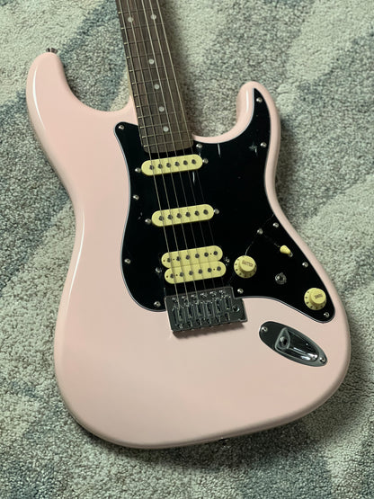 SLX Hawk Classic Essentials 22 HSS with Rosewood FB in Shell Pink