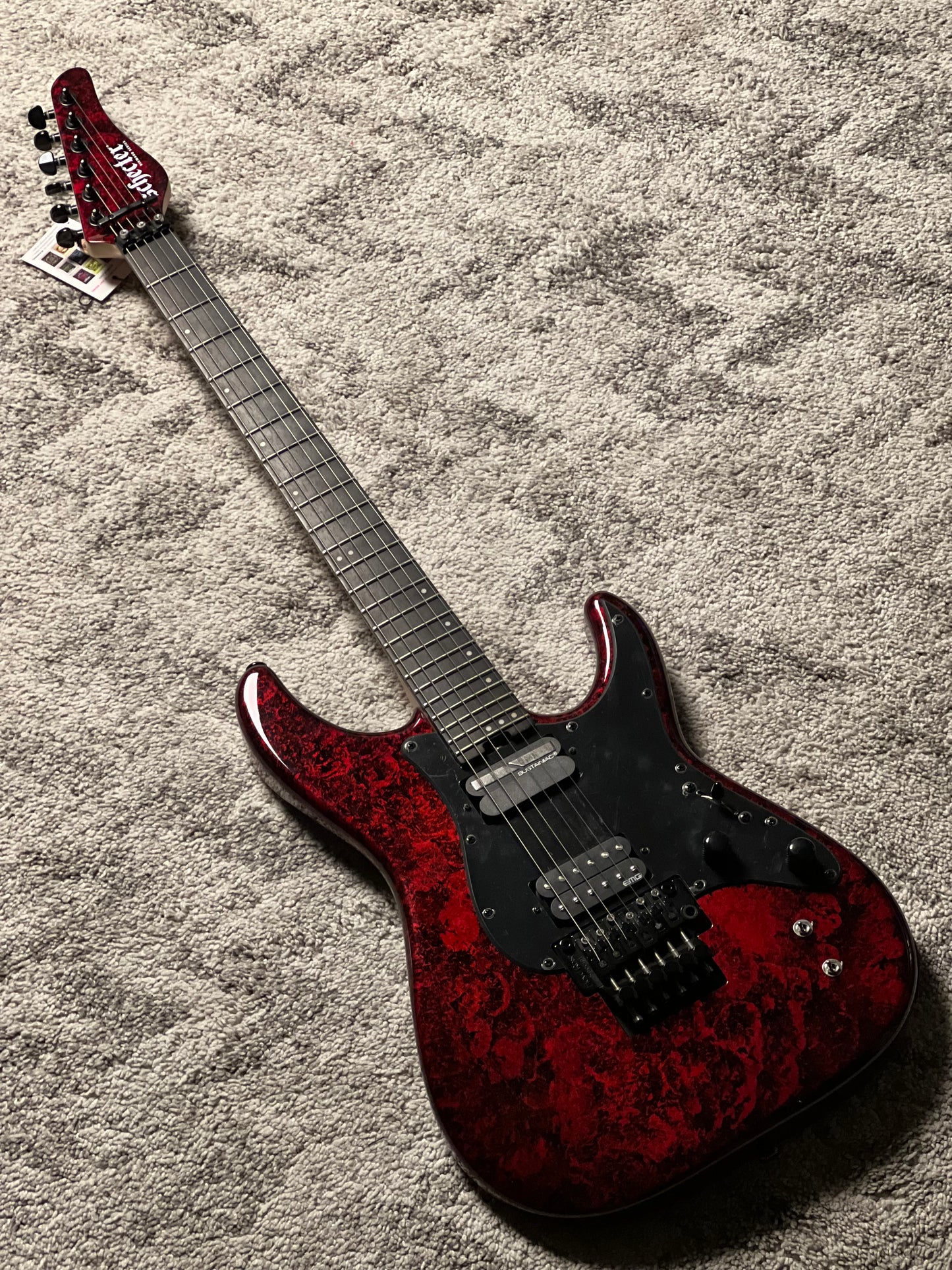 Schecter Sun Valley Super Shredder FR-S in Red Reign IM25042148