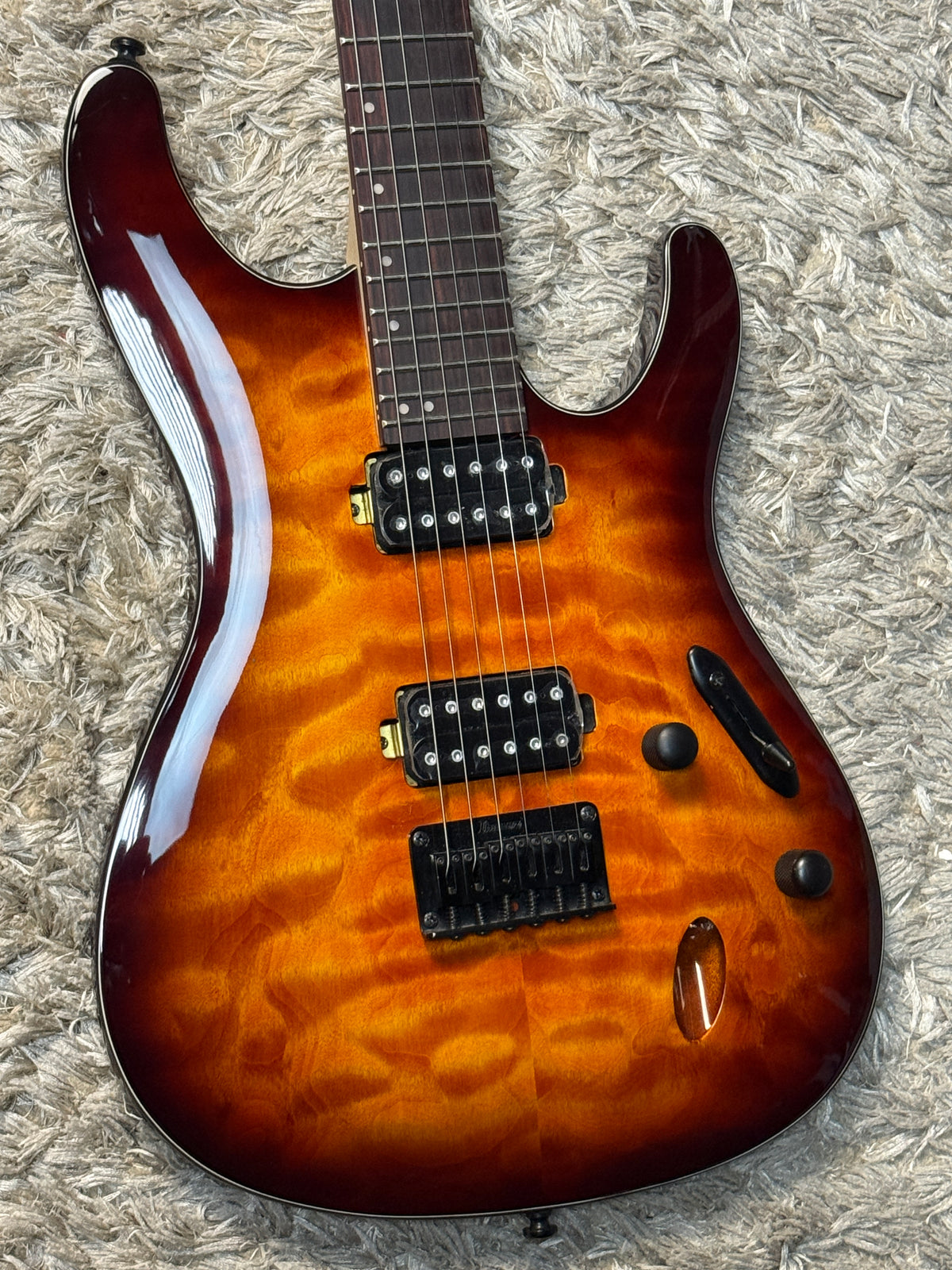 Ibanez S621QM-DEB In Dragon Eye Burst I260715620 (USED)