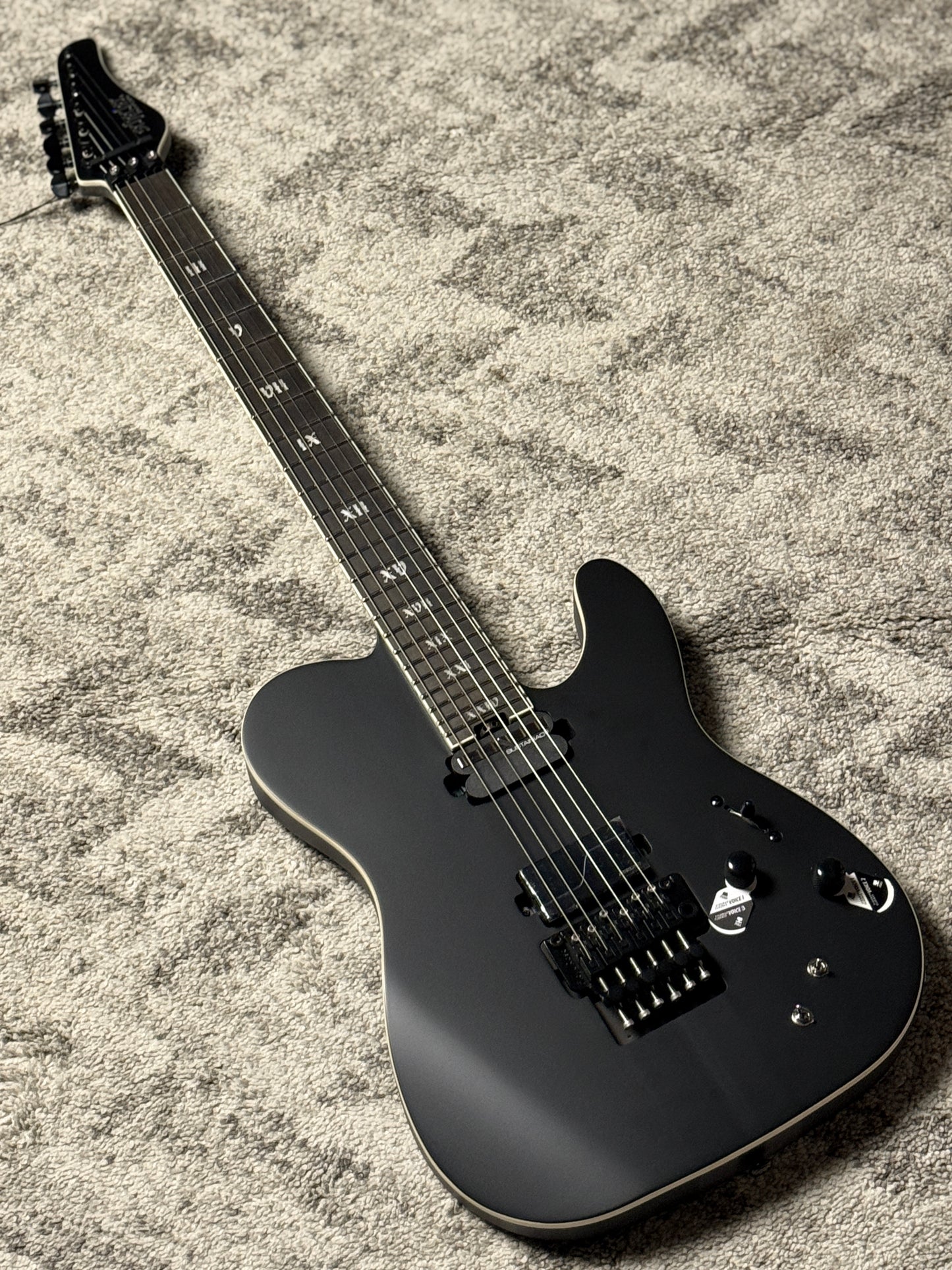 Schecter PT FR-S SLS Elite Evil Twin in Satin Black W26010892