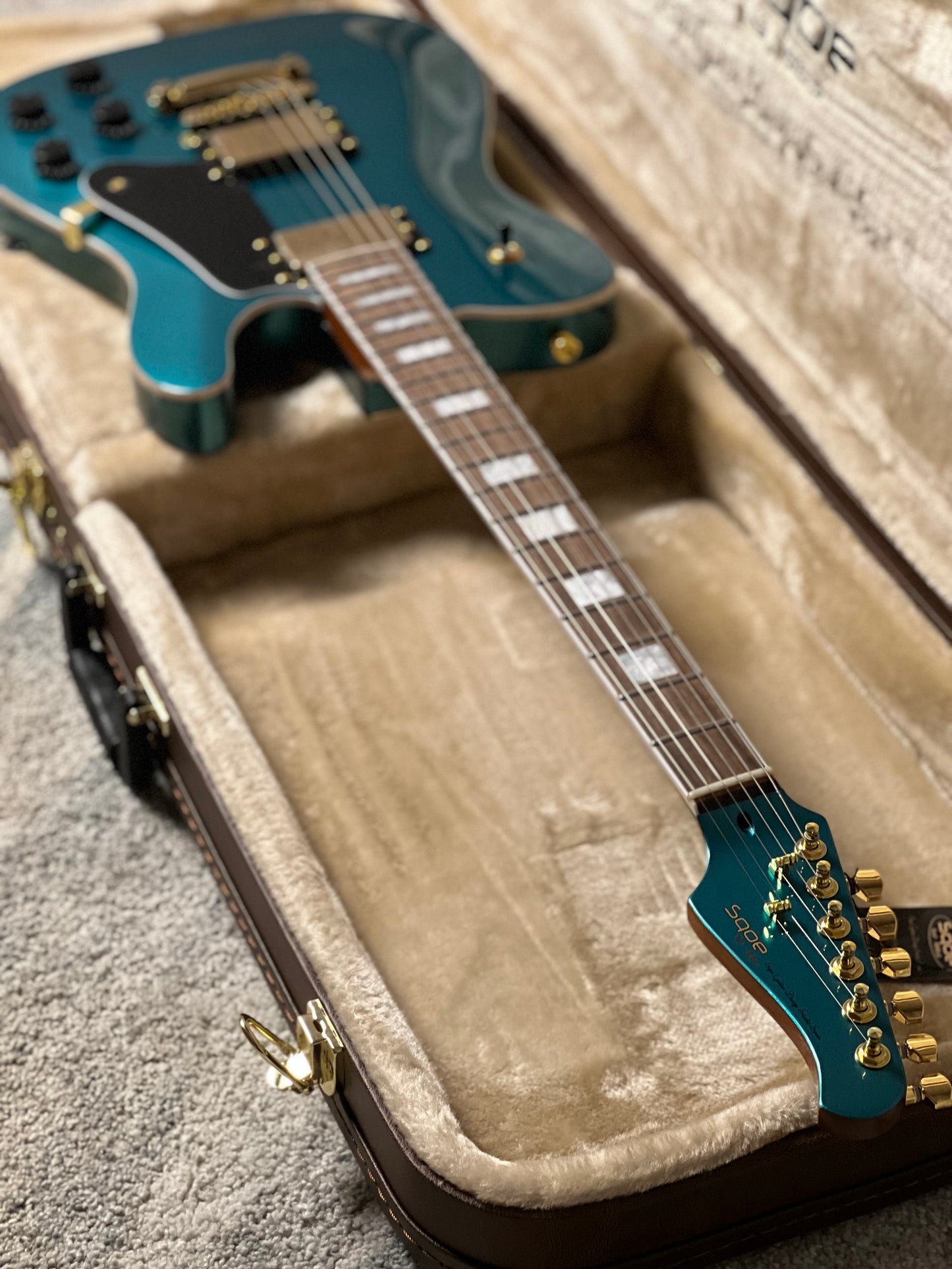 SQOE SETLP1100 Premium Caston Series Professional Limited Edition in Blue