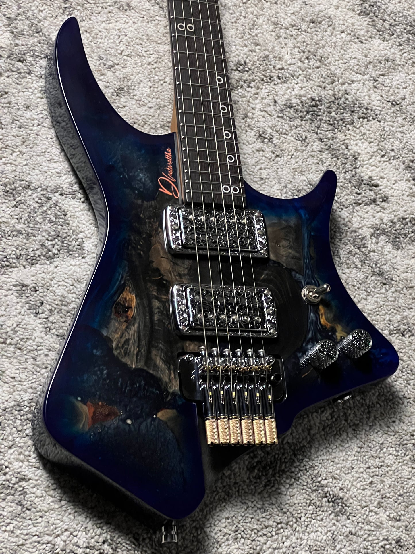 Dhatarattha Custom DHL in Lagoon Burl Top with RW FB Nafiri Special Run