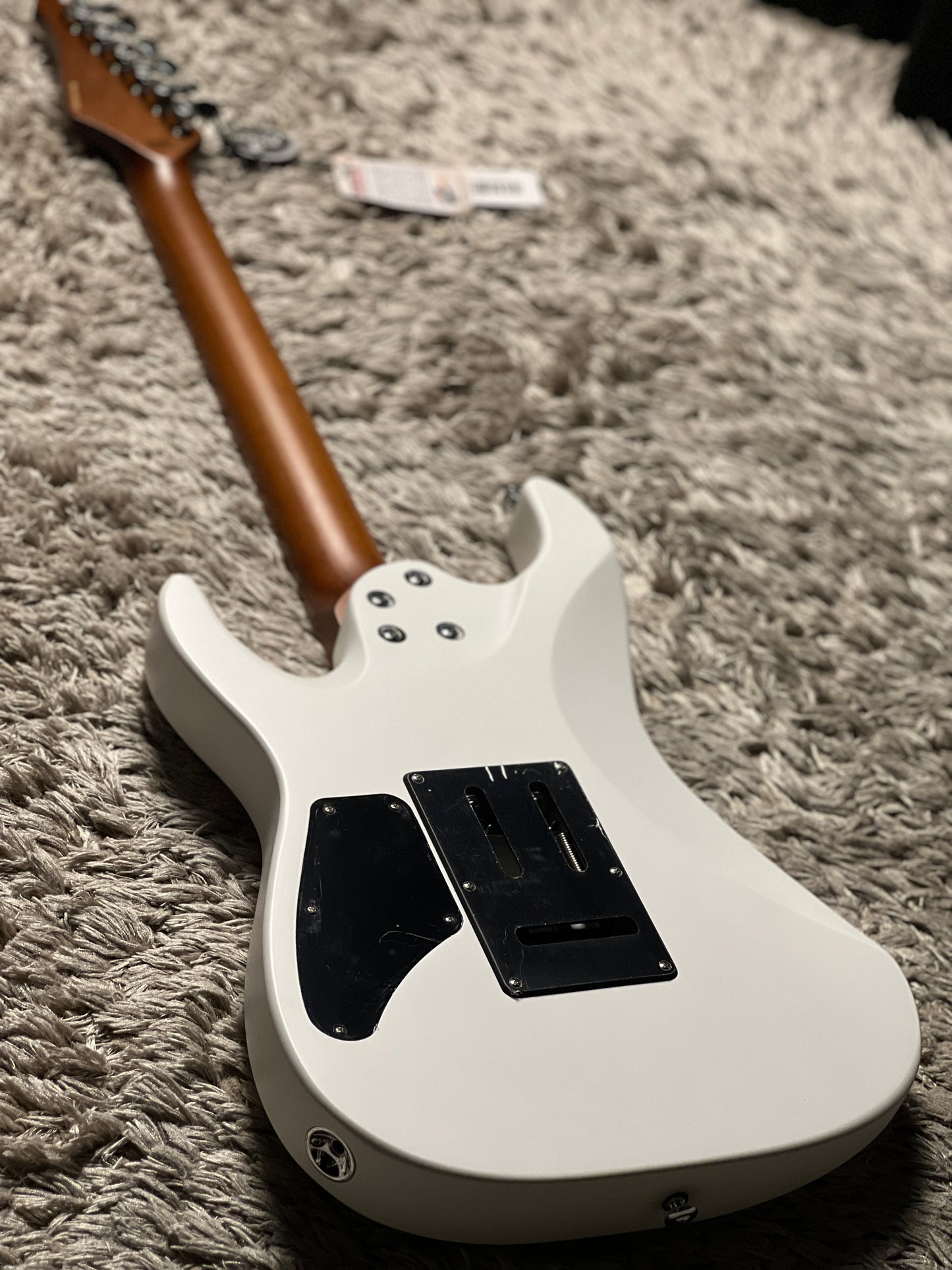 Soloking MS-1 Custom 22 HSS Flat Top in Satin White Matte Nafiri Special Run