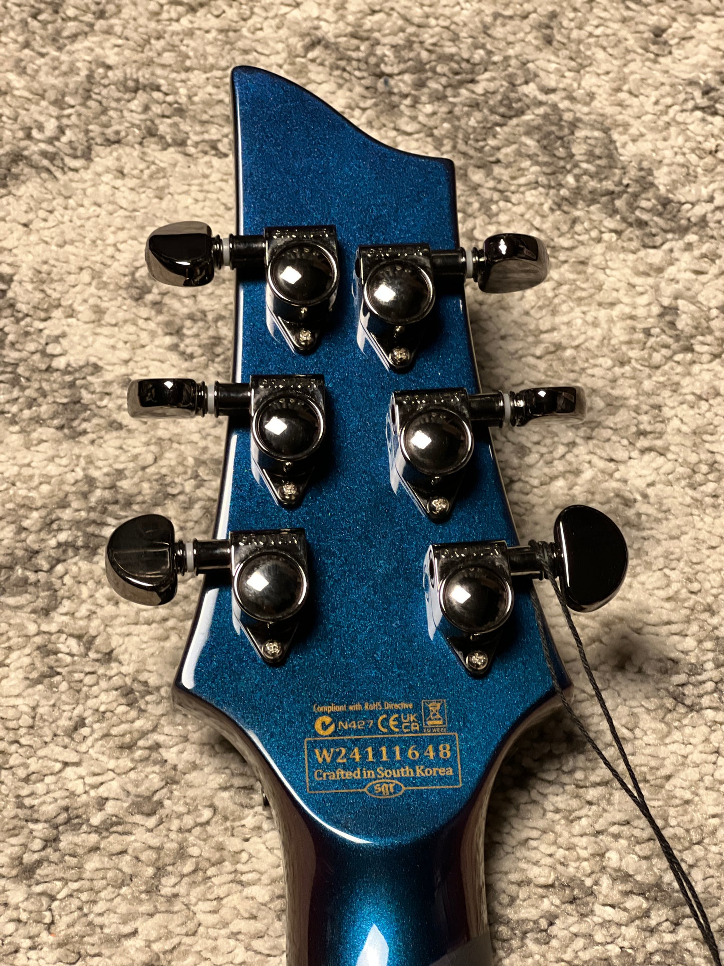 Schecter Hellraiser Hybrid C-1 FR S UV in Ultra Violet W24111648