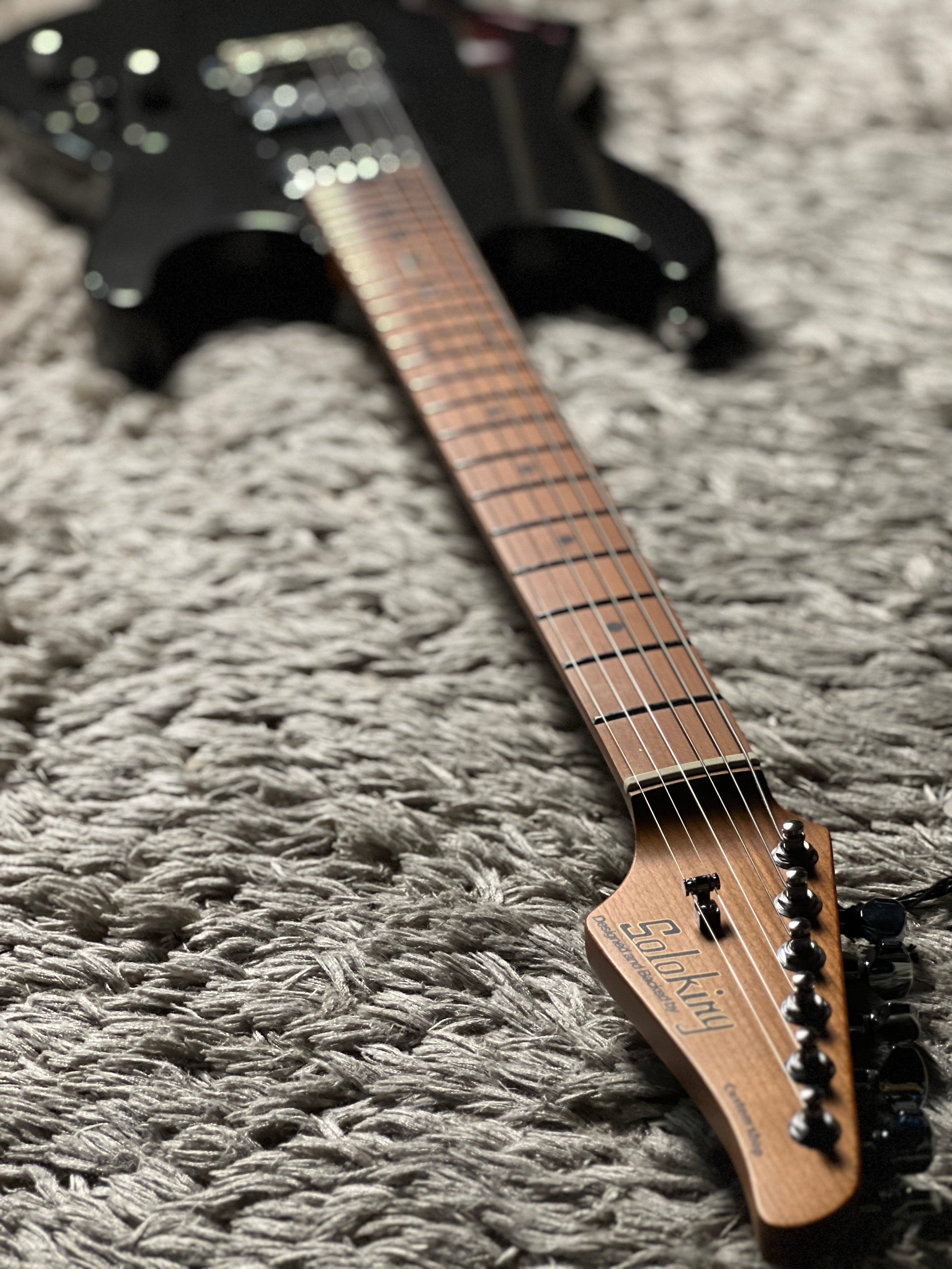 Soloking MS-1 Custom 24 HH MKII in Black Metallic – nafiriguitar.com