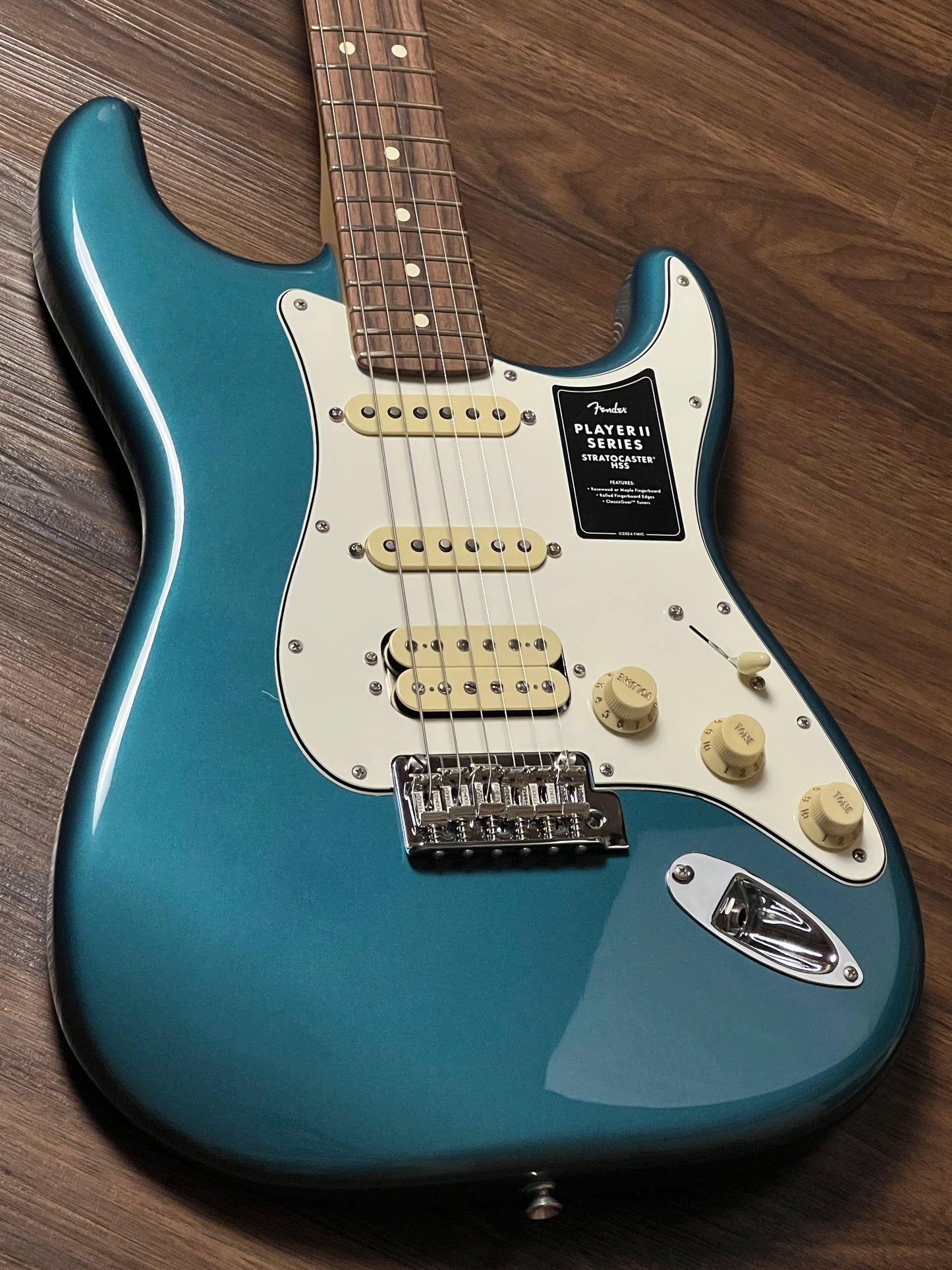 Fender Limited Edition Player II Stratocaster HSS with RW FB in Ocean Turquoise