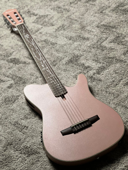 Ibanez TOD10N-PAF Tim Henson Signature Nylon String in Pearl Pink Flat