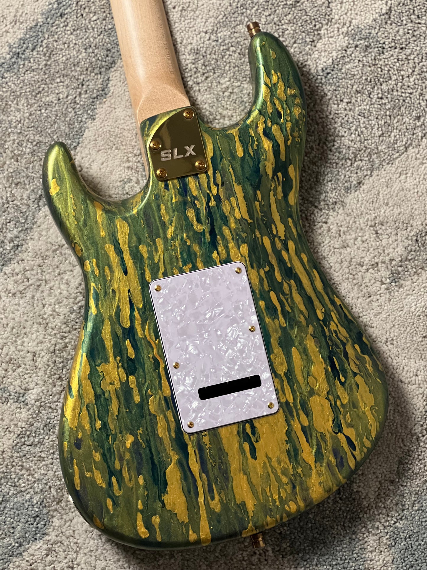 SLX X Dhatarattha Custom DST in Malibu Shmear with Maple FB