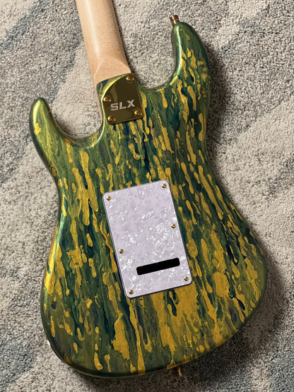 SLX X Dhatarattha Custom DST in Malibu Shmear with Maple FB