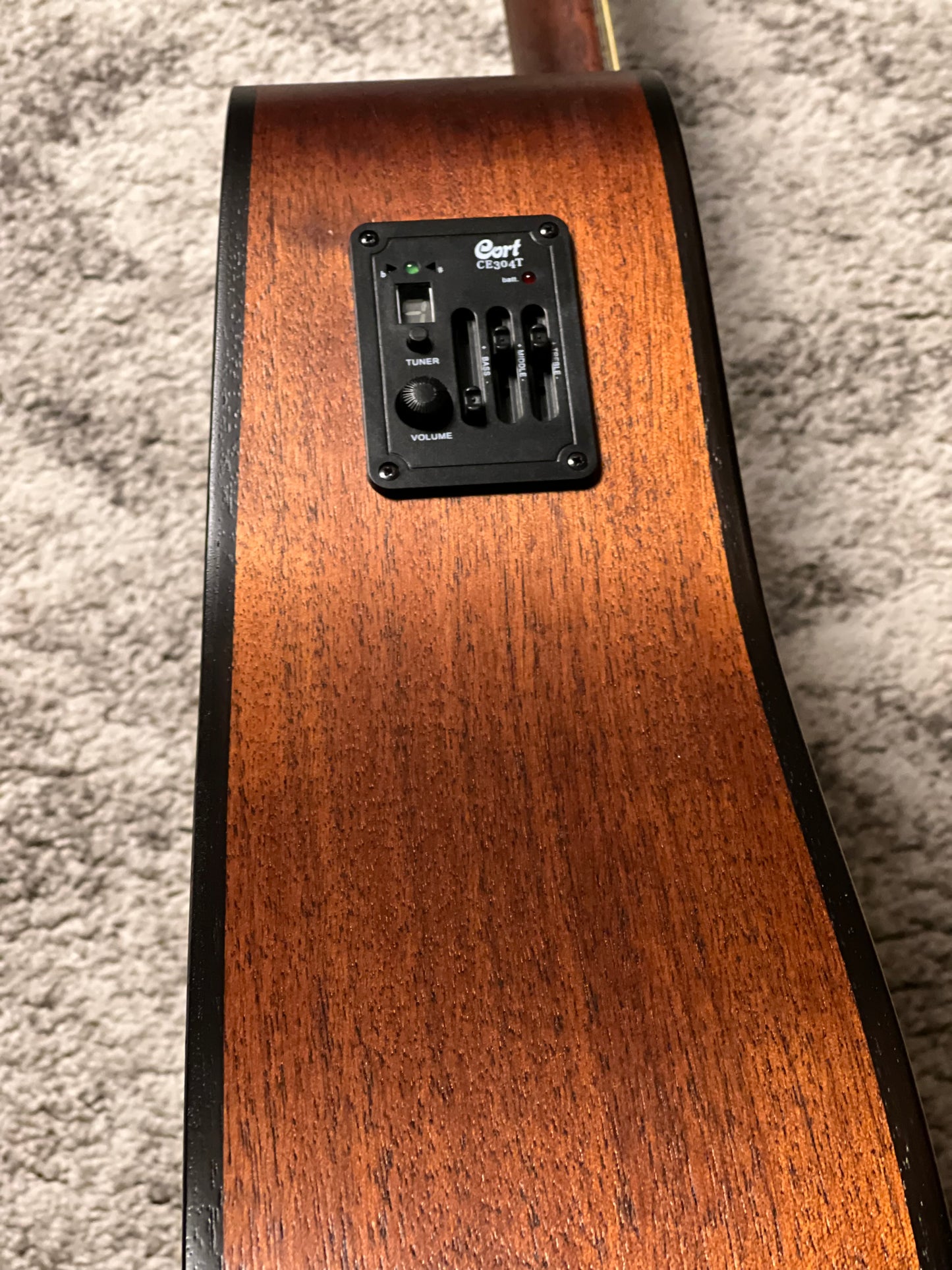 CORT AD810E OP Electric Acoustic in Open Pore Natural