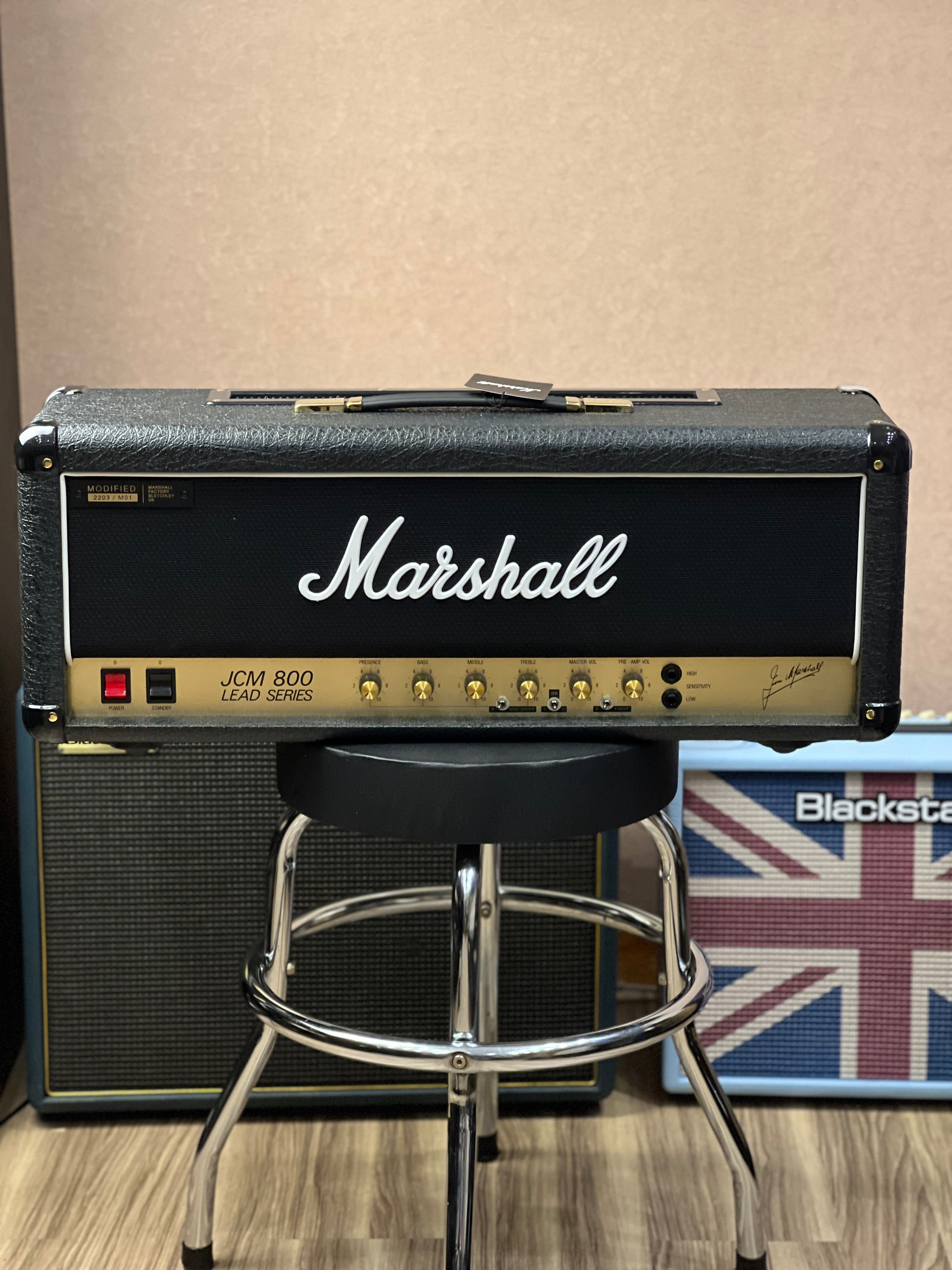 Marshall Modified 2203MS JCM 800 Amplifier Head – nafiriguitar.com