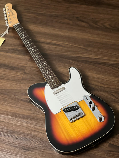 Fender MIJ FSR Collection Traditional 60s Telecaster Custom with RW FB in 3-tone sunburst JD23030628